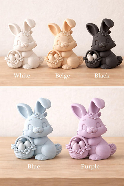 Easter Bunny Decor | Spring Rabbit Ornament | Cute Nursery Decoration | Bunny Shelf Accent | Easter Gift