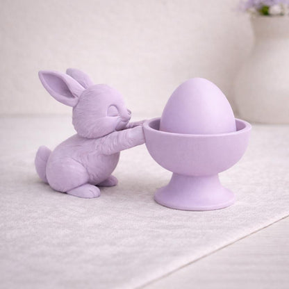 Easter Bunny Bowl Decor | Rabbit Candy Holder | Minimalist Spring Table Decoration | Modern Easter Centrepiece | Cute Gift for Her