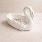 Swan Jewellery Dish | Mother’s Day Gift | Women’s Day Present | Decorative Catch All Tray | Elegant Ring Holder | Romantic Home Decor