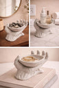 Hand Sculpture Bowl | Modern Decorative Hand Tray | Entryway Key Holder | Artistic Coffee Table Decor | Unique Gift for Her and Him