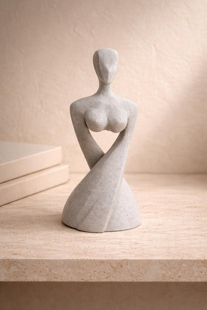 Abstract Female Sculptures | Modern Minimalist Body Art Decor | Elegant Home Accent | Mother’s Day Gift | Housewarming Gift for Her and Him