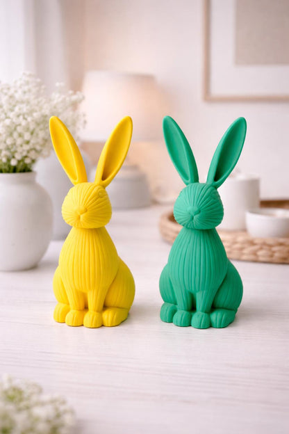 Modern Bunny Decor | Minimalist Rabbit Sculpture | Easter Bunny Ornament | Scandinavian Home Decor | Cute Rabbit Statue | Spring Decoration