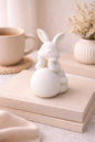 Easter Bunny Figurine | Rabbit Decor | Spring Home Decoration | Minimalist Bunny Ornament | Easter Gift Idea