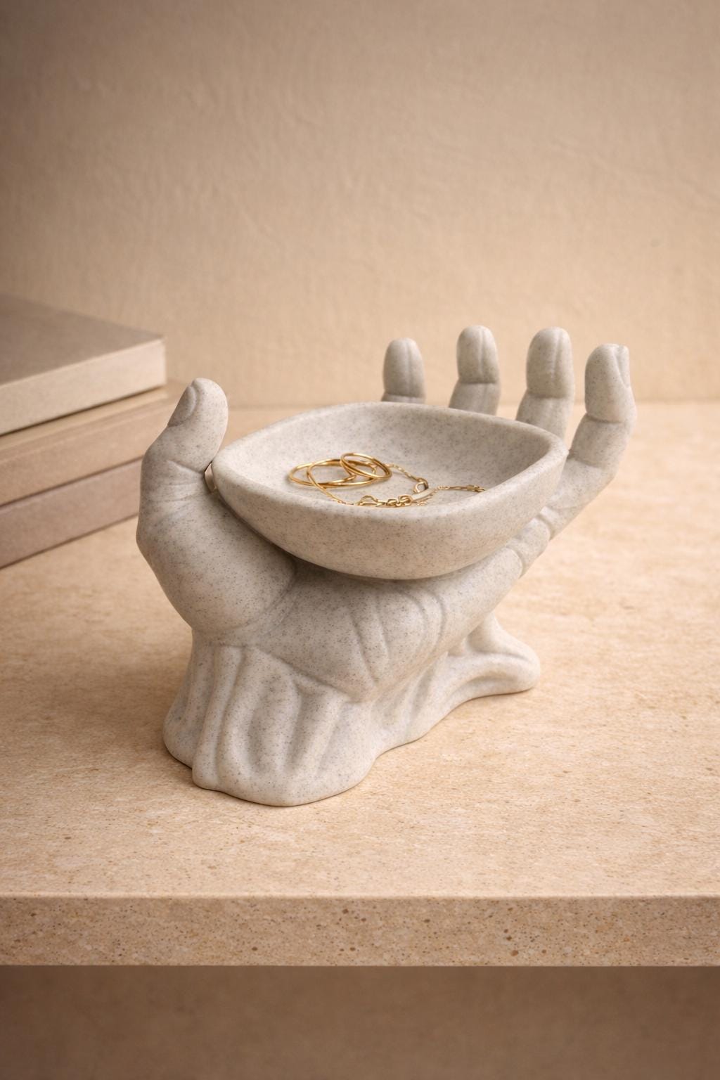 Hand Sculpture Bowl | Modern Decorative Hand Tray | Entryway Key Holder | Artistic Coffee Table Decor | Unique Gift for Her and Him