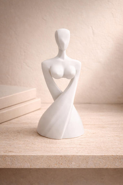 Abstract Female Sculptures | Modern Minimalist Body Art Decor | Elegant Home Accent | Mother’s Day Gift | Housewarming Gift for Her and Him
