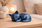 Sleeping Cat Decor Set: Modern Low Poly Cat Figurine | Cat Lover Gift | Mother’s Day, Housewarming & Women’s Day Present