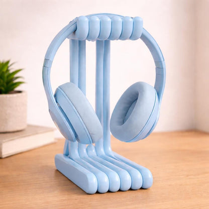 Gaming Headphone Stand – Modern Headset Holder | Desk Setup Organizer | Minimalist Gift for PC Desk