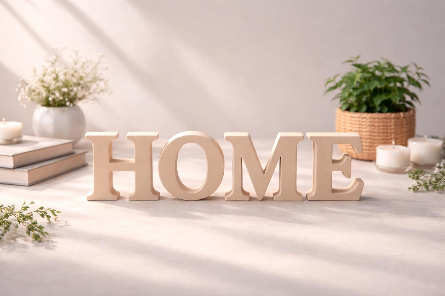 Personalized 3D Letters: Custom Initial Name Decor for Home Decor, Events & Business | Housewarming Gift | Suitable for Wedding, Birthdays