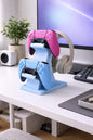 Dual Controller and Headset Stand | PS5 Xbox Controllers Holder | Desk Gaming Organizer and Gift