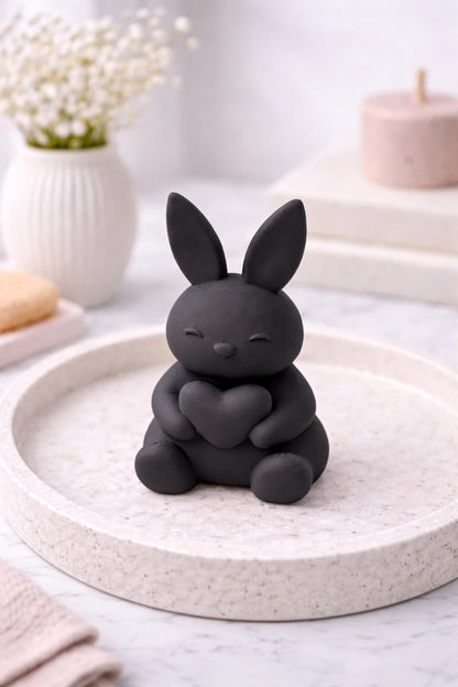 Easter Bunny Decor | Cute Rabbit Figurine | Spring Home Decor | Nursery Decor | Easter Gift |