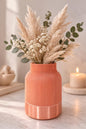 Minimalist Ribbed Vase | Modern Flower Vase | Home & Shelf Decor | Neutral Vase | Housewarming Gift and Gift for her