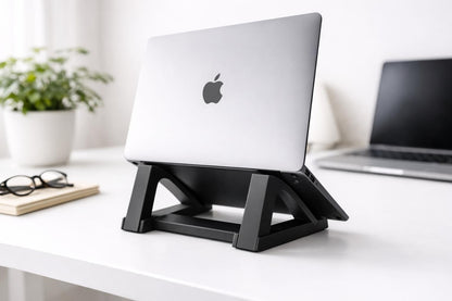 Laptop Stand for Desk | Minimalist Laptop Holder | Modern Home Office Accessory