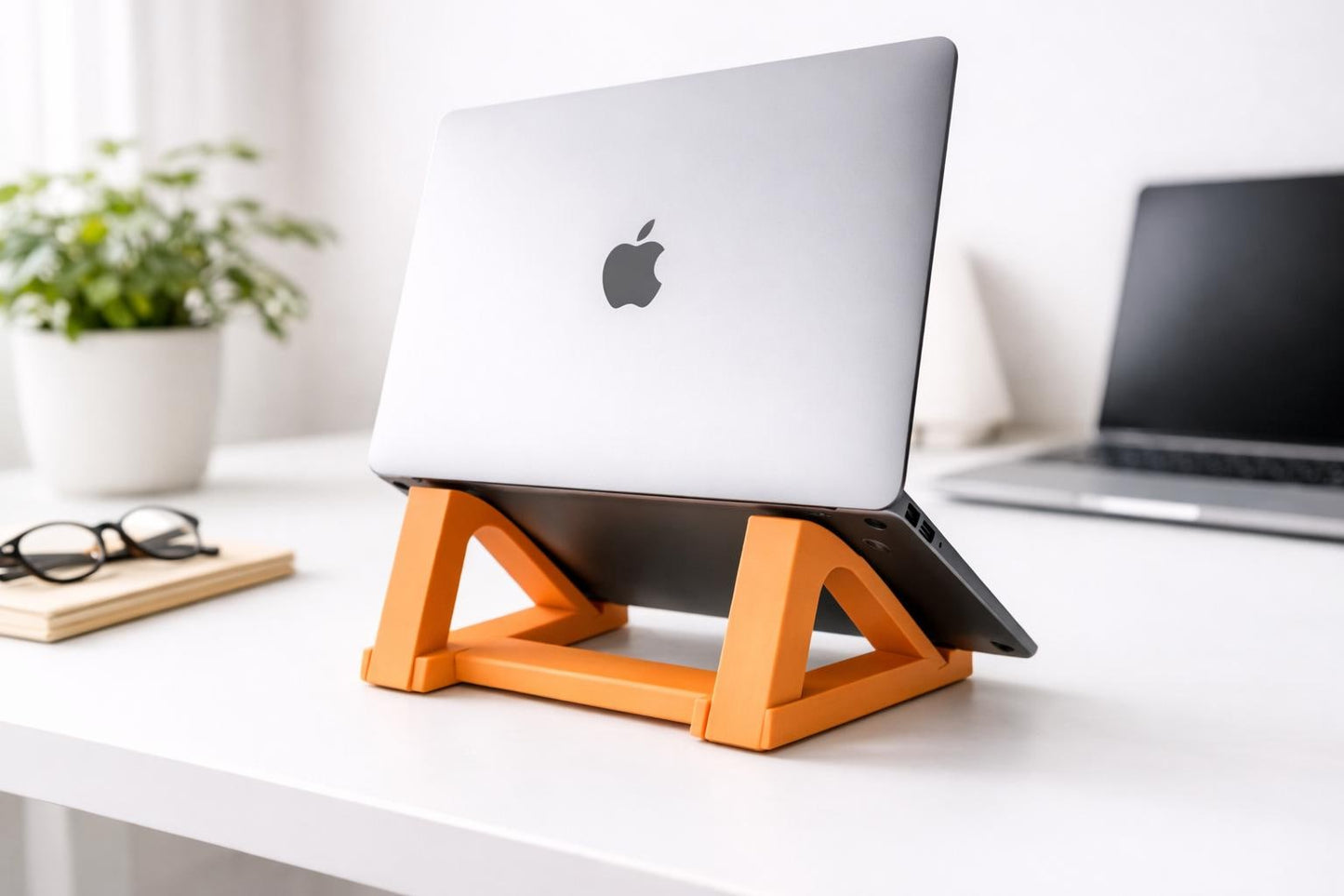Laptop Stand for Desk | Minimalist Laptop Holder | Modern Home Office Accessory