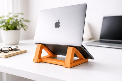 Laptop Stand for Desk | Minimalist Laptop Holder | Modern Home Office Accessory