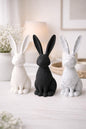 Modern Bunny Decor | Minimalist Rabbit Sculpture | Easter Bunny Ornament | Scandinavian Home Decor | Cute Rabbit Statue | Spring Decoration