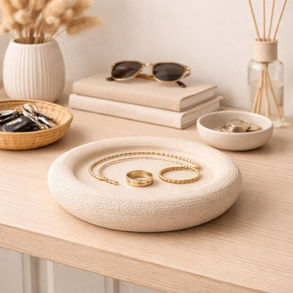 Jewellery Tray | Minimalist Ring Dish | Vanity Catchall Tray | Aesthetic Trinket Dish | Modern Home Decor
