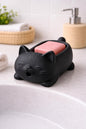 Cat Soap Holder | Minimalist Draining Dish | Cat Lover Bathroom Accessory | New Home Gift
