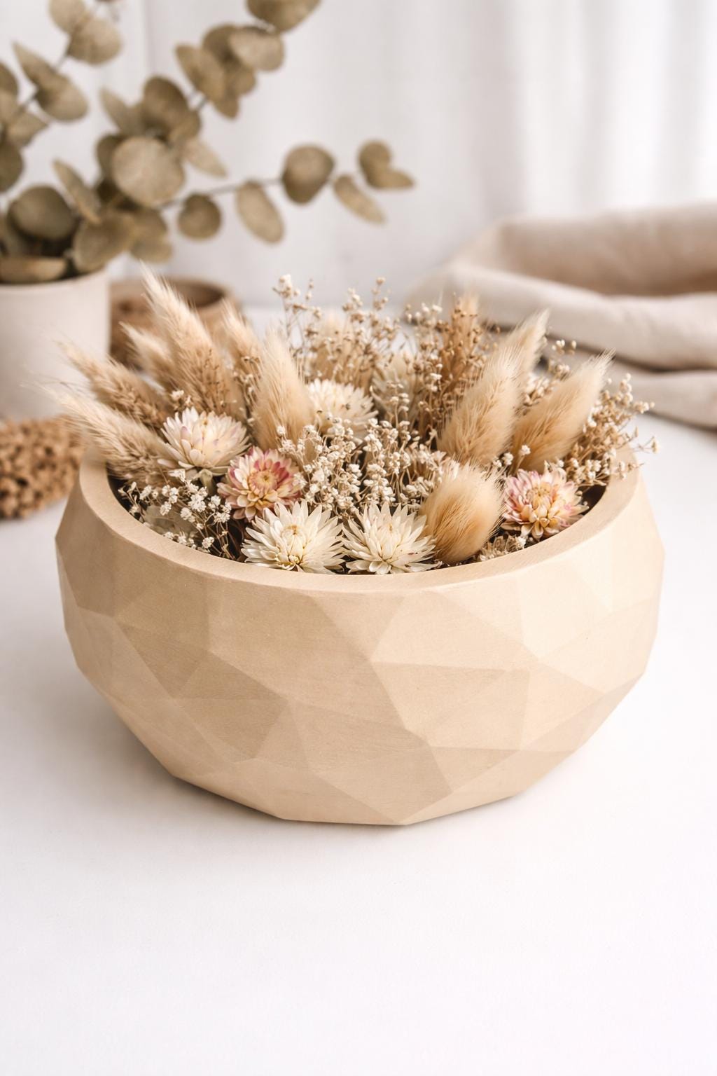 Geometric Catchall Bowl | Modern Minimalist Home Decor | Trinket Bowl | Vanity Dish | Gift for Her