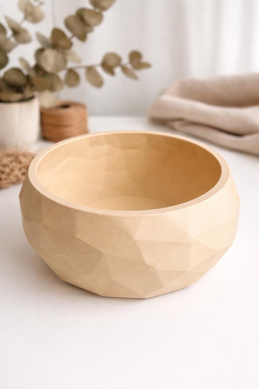 Geometric Catchall Bowl | Modern Minimalist Home Decor | Trinket Bowl | Vanity Dish | Gift for Her