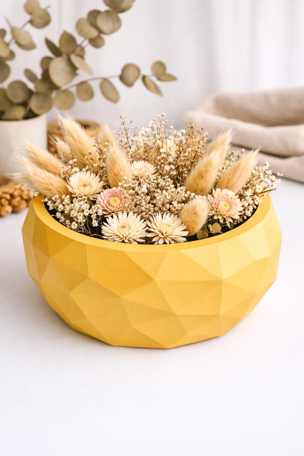 Geometric Catchall Bowl | Modern Minimalist Home Decor | Trinket Bowl | Vanity Dish | Gift for Her
