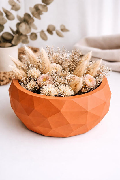 Geometric Catchall Bowl | Modern Minimalist Home Decor | Trinket Bowl | Vanity Dish | Gift for Her