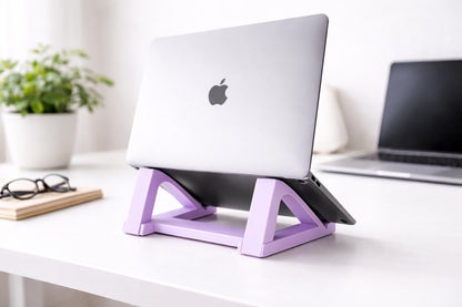Laptop Stand for Desk | Minimalist Laptop Holder | Modern Home Office Accessory