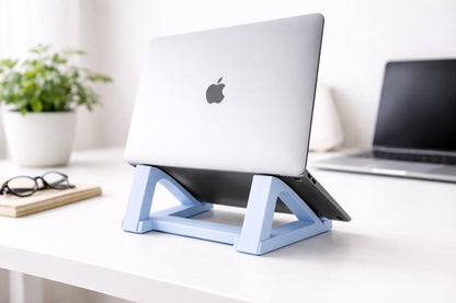 Laptop Stand for Desk | Minimalist Laptop Holder | Modern Home Office Accessory