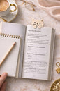 Cat Bookmark | Modern Gift For Book Lover | Minimalist Book Accessory