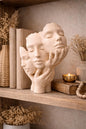 Abstract Face Sculpture Decor | Greek Mythology Inspired Decor | Minimalist Shelf Decor | Modern Home Gift