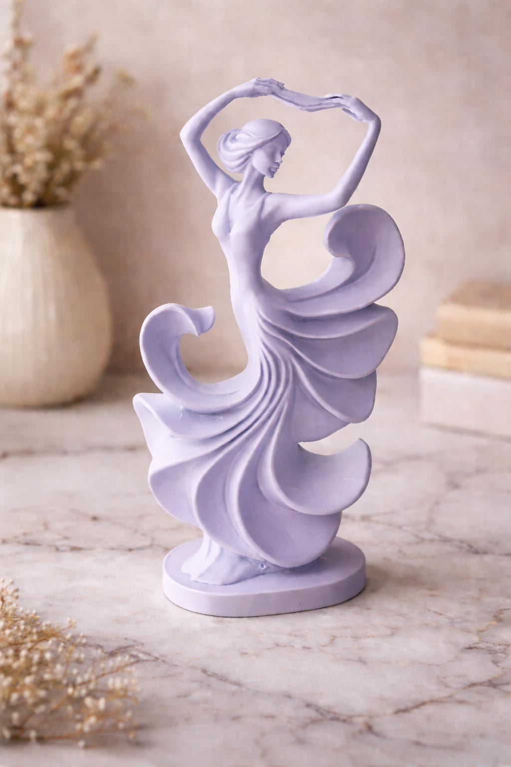 Elegant Dancer Figurine | Classical Mythology Decor | Home Ornament | Housewarming Gift
