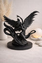 Angel Statue Decor | Winged Angel Sculpture | Heavenly Home Accent | Memorial & Spiritual Gift