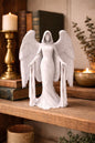 Abstract Statue | Death Angel Figurine | Dark Academia and Mystical Decor | Spiritual Gift