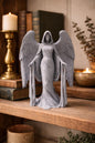 Abstract Statue | Death Angel Figurine | Dark Academia and Mystical Decor | Spiritual Gift