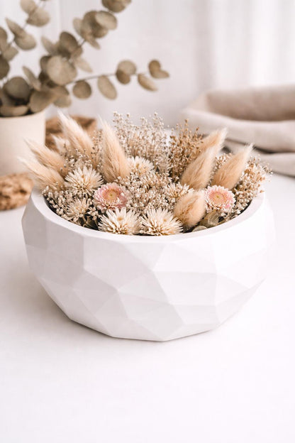 Geometric Catchall Bowl | Modern Minimalist Home Decor | Trinket Bowl | Vanity Dish | Gift for Her