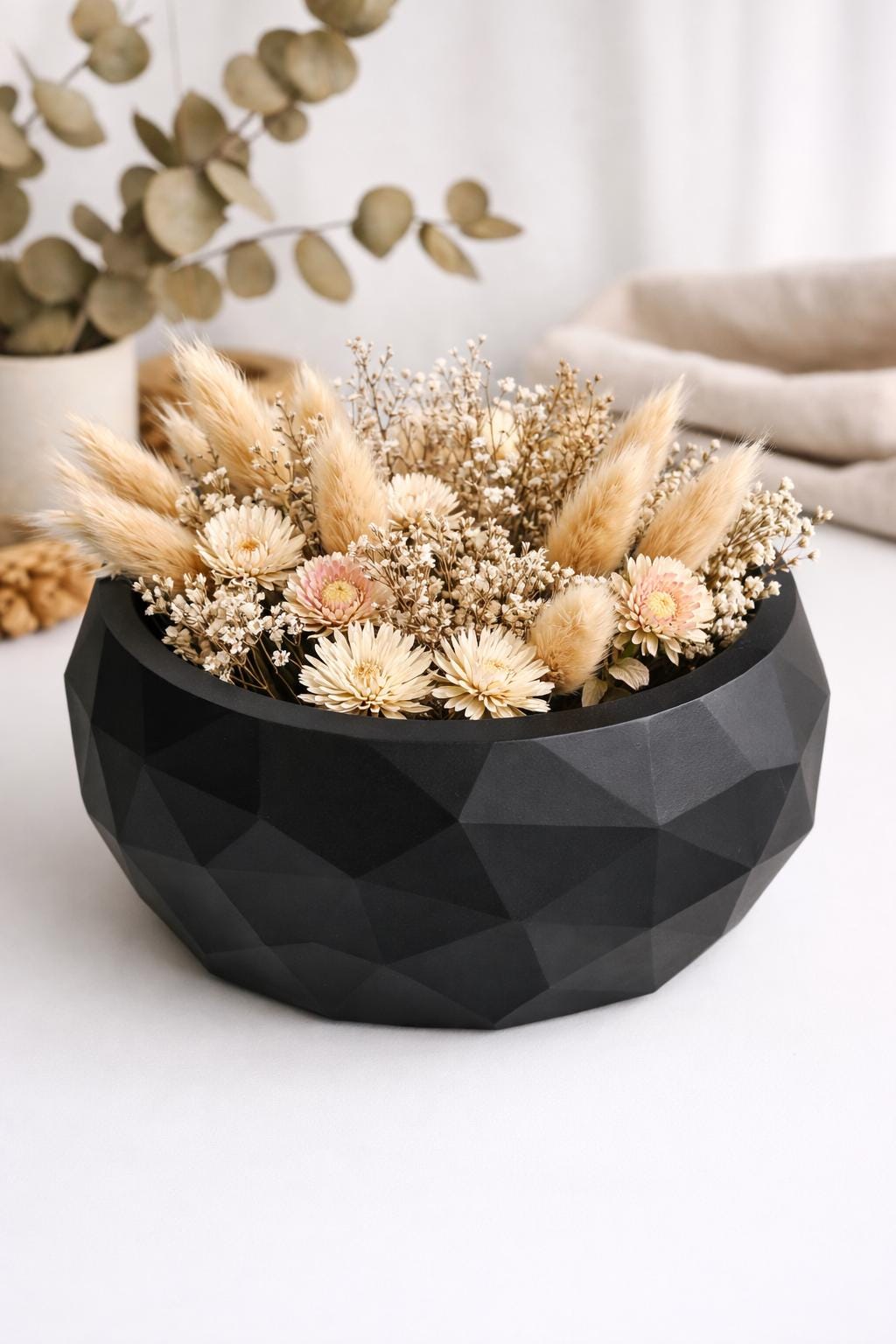 Geometric Catchall Bowl | Modern Minimalist Home Decor | Trinket Bowl | Vanity Dish | Gift for Her