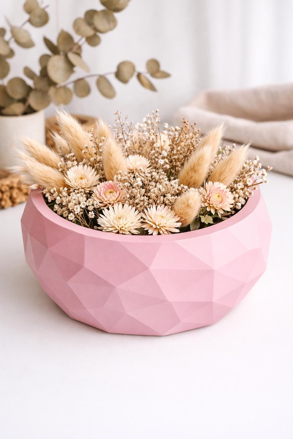 Geometric Catchall Bowl | Modern Minimalist Home Decor | Trinket Bowl | Vanity Dish | Gift for Her
