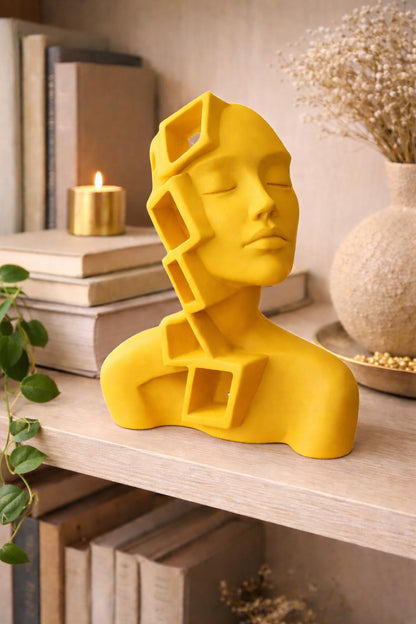 Modern Woman Statue | Abstract Female Figure Decor | Minimalist Shelf Decor Idea | Housewarming Gift