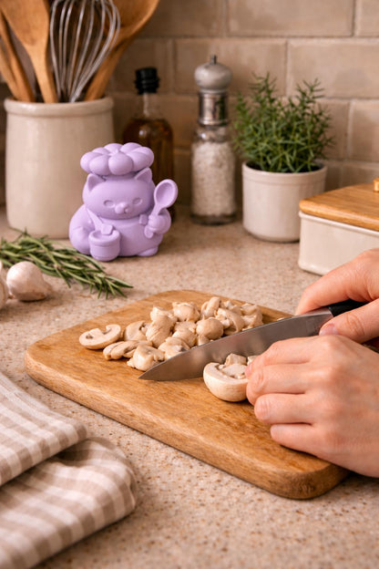 Chef Cat Figurine | Kitchen Decor | Baking Shelf and Table Decor | Kawaii Home Ornament | Gift for Bakers