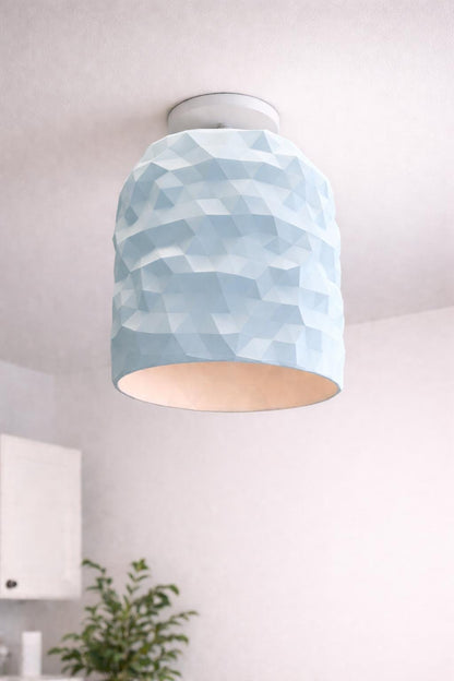 Geometric Lampshade | Modern Pendant Light Shade | Minimalist Ceiling Decor