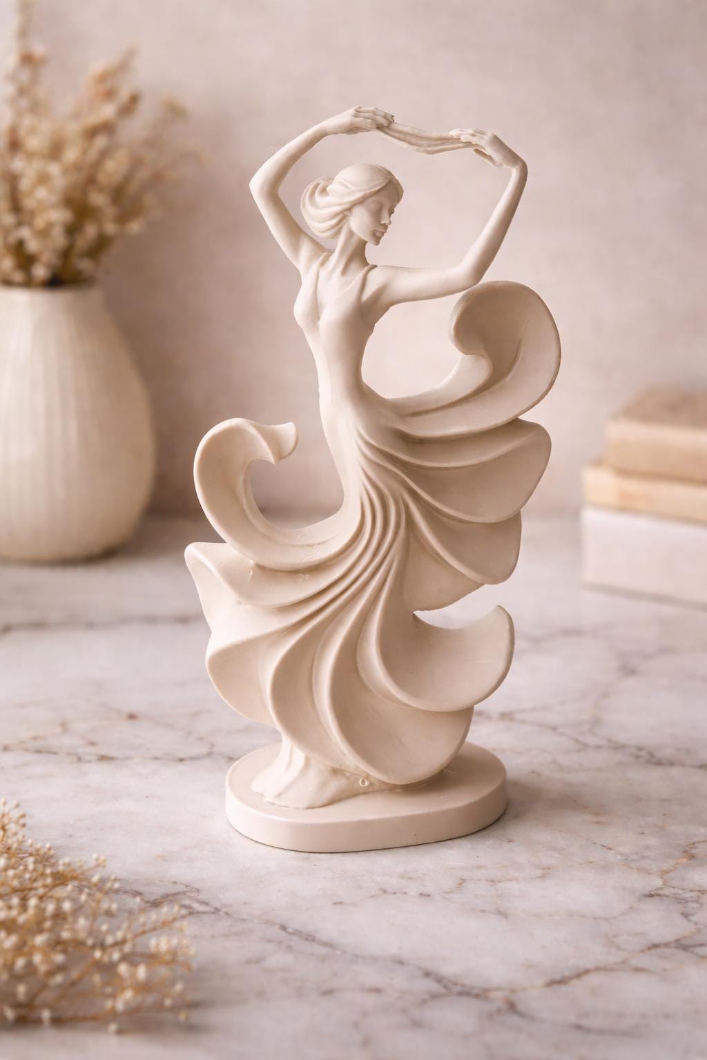 Elegant Dancer Figurine | Classical Mythology Decor | Home Ornament | Housewarming Gift