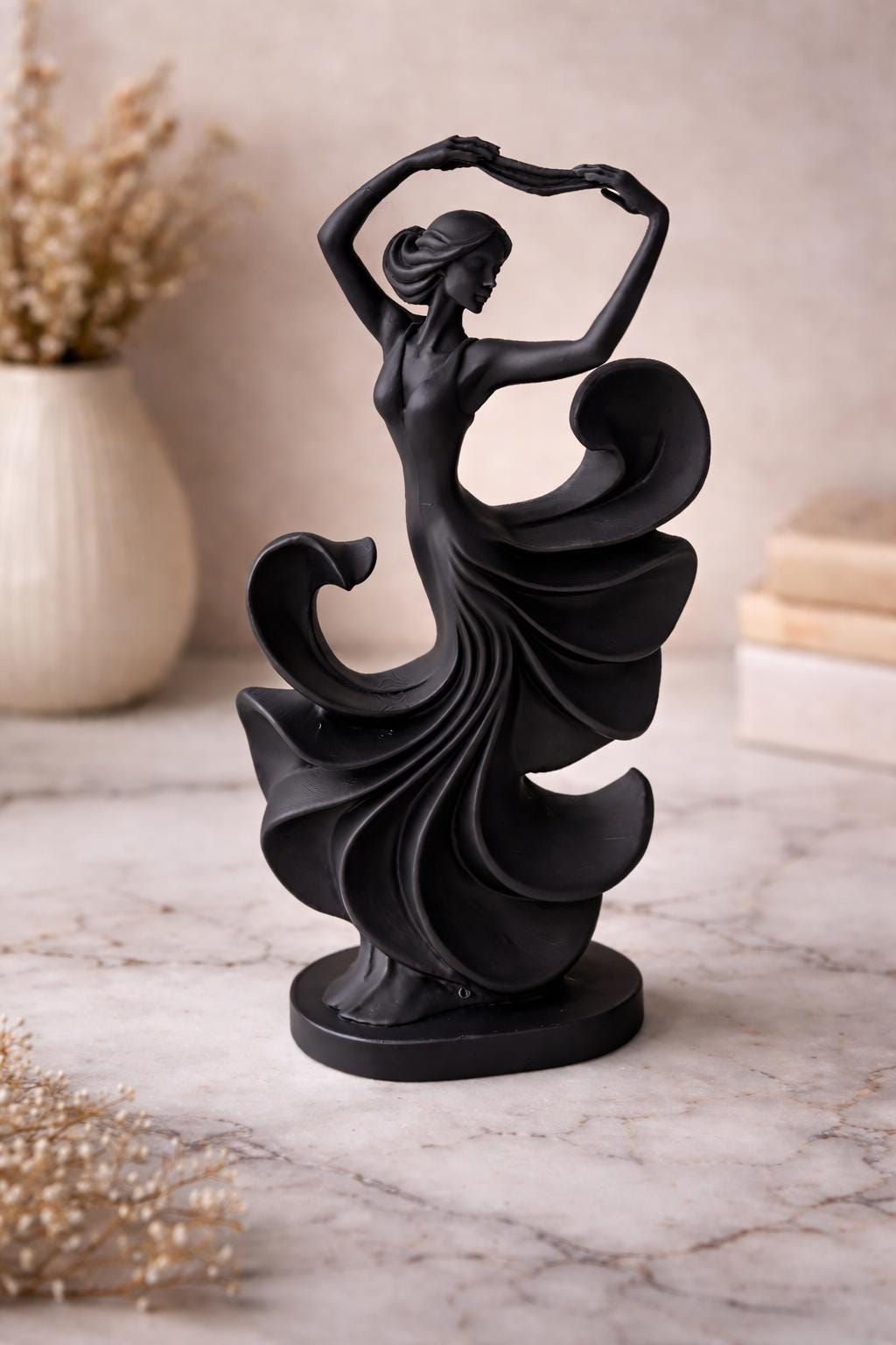 Elegant Dancer Figurine | Classical Mythology Decor | Home Ornament | Housewarming Gift
