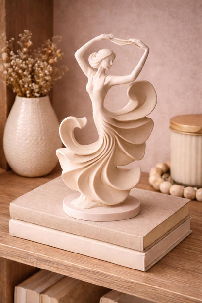 Elegant Dancer Figurine | Classical Mythology Decor | Home Ornament | Housewarming Gift