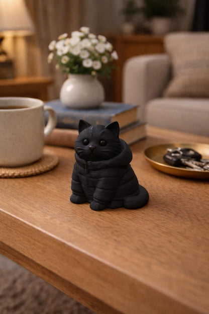 Cat Decor for Cat Lovers - Home Office Buddy Gift