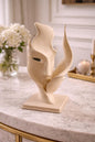 Abstract Face Sculpture | Modern Minimalist Home Decor | Elegant Decorative Ornament | Housewarming Gift