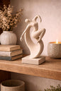 Abstract Woman Sculpture | Minimalist Female Figurine Decor | Modern and Elegant Home Decor