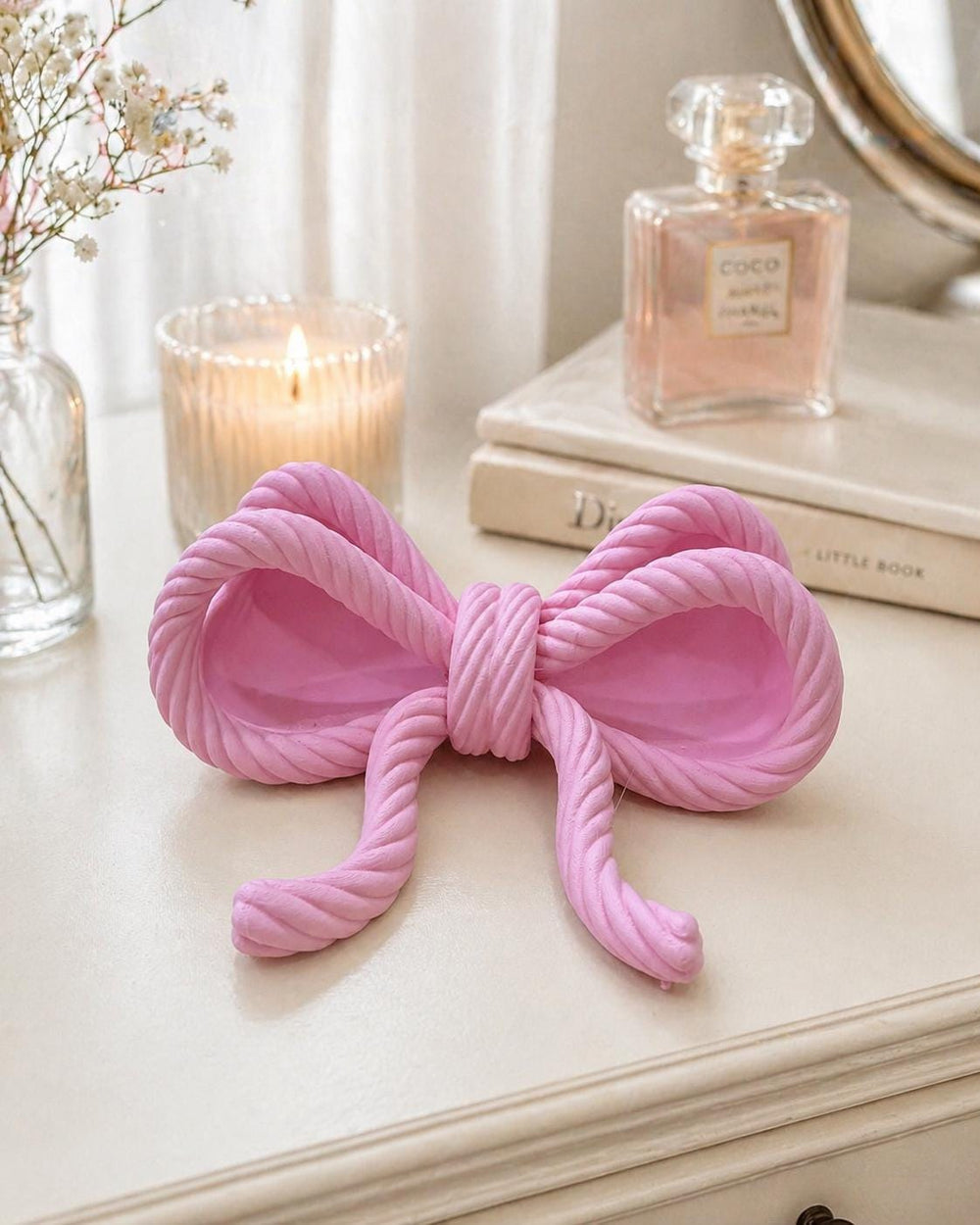 Bow Jewellery Tray | Coquette Ring Holder | Trinket Dish for Jewellery | Gift for Her