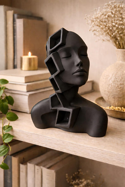 Modern Woman Statue | Abstract Female Figure Decor | Minimalist Shelf Decor Idea | Housewarming Gift