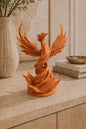 Phoenix Statue | Mythical Bird Figurine | Fantasy Home Decor | Statement Shelf Decor | Housewarming Gift
