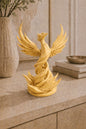 Phoenix Statue | Mythical Bird Figurine | Fantasy Home Decor | Statement Shelf Decor | Housewarming Gift
