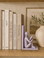 Bookend | Minimalist Bookshelf Decor | Modern Book Lover Gift | Sculptural Book Holder | Home Library Accent